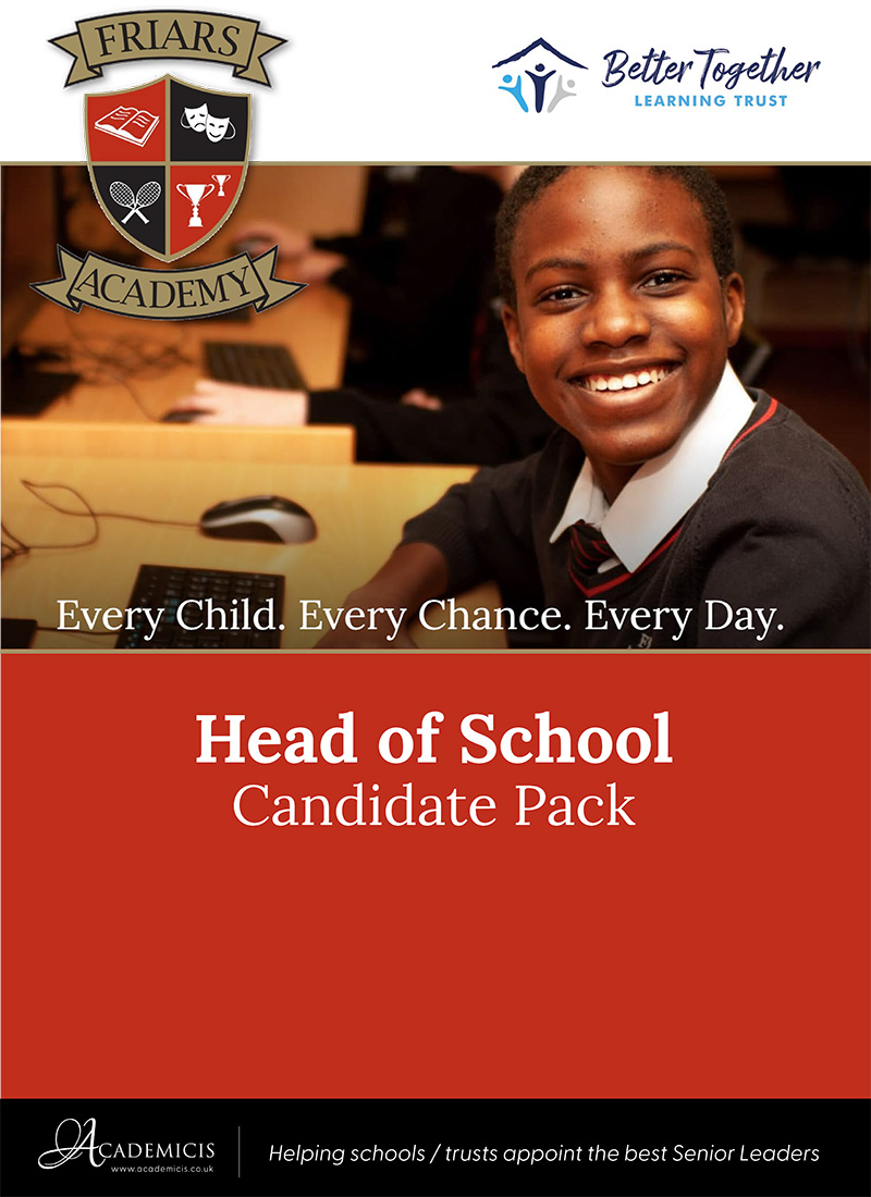 Friars Academy HOS Candidate PAck-1